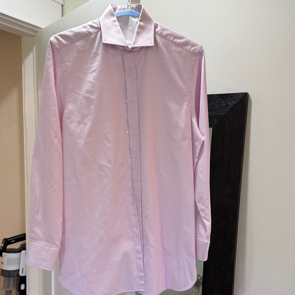 Hilditch & Key Light Pink Men's Dress Shirt